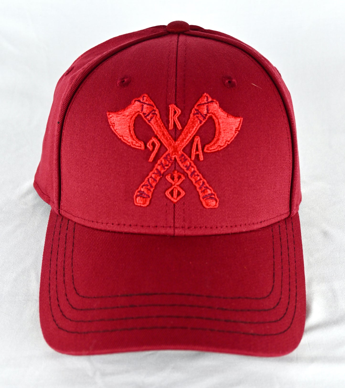 Berserker Battle-Axe Crimson Hat