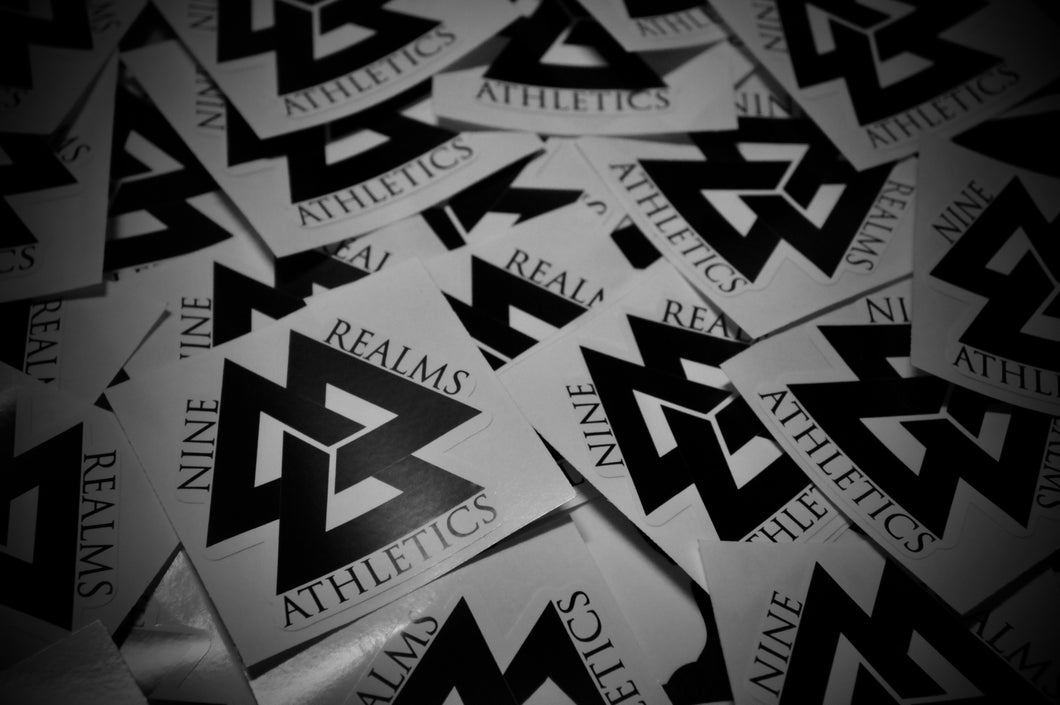 Nine Realms Athletics Valknut Sticker