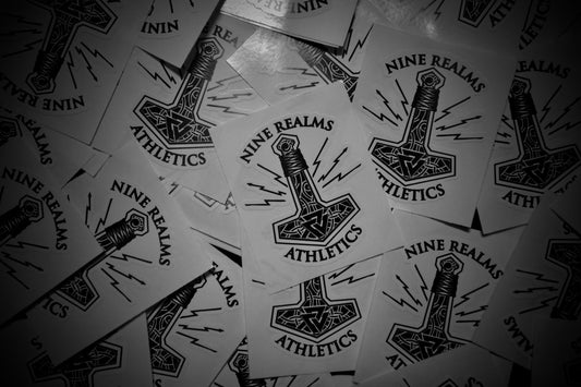 Nine Realms Athletics Classic Hammer Sticker