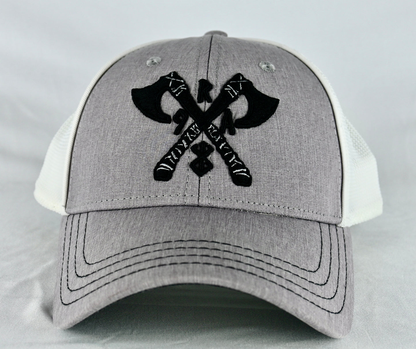 Berserker Battle-Axe Grey Hat