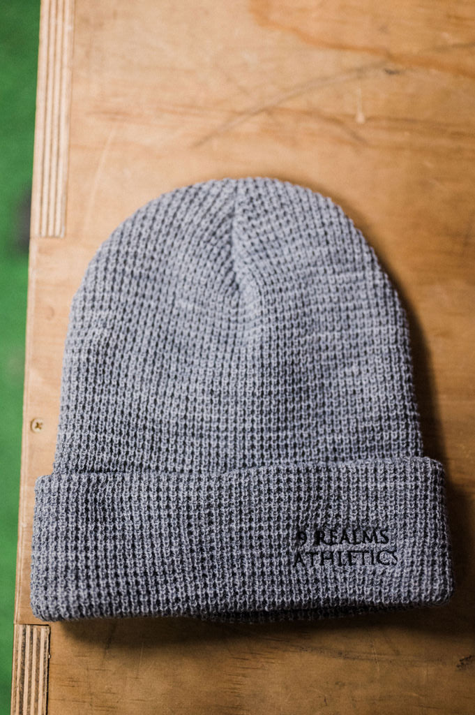 Nine Realms Classic Waffle Beanie – Nine Realms Athletics
